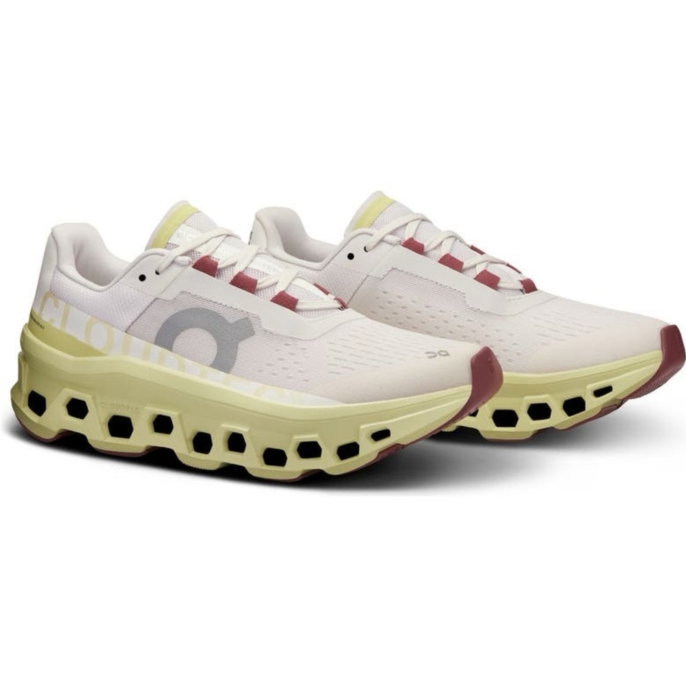 On Running Women's Cloudstratus White FROST/ACACIA Sneakers